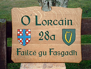 O'Lorcain - House Signs