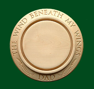 Dad's bread board - Commemorative