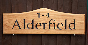 Alderfield. - House Signs