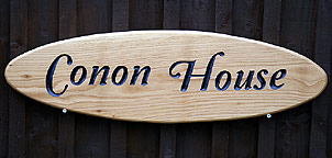Conon House - House Signs