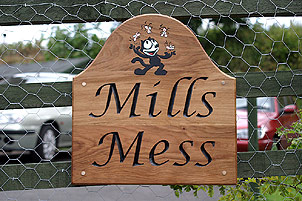 Mills Mess - House Signs