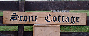 Scone Cottage - House Signs