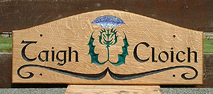Taigh Cloich - House Signs