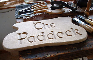 The Paddock - House Signs